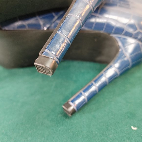 SHOE DAZZLE NIGHT IS YOUNG WIDE CALF HEELED BOOT SZ 12 - Picture 6 of 14